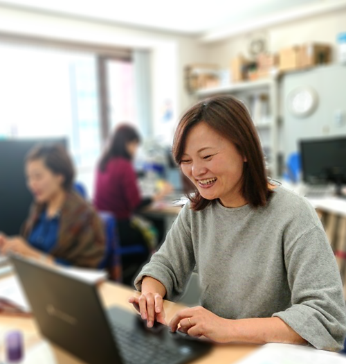 金井 松子さんのインタビュー写真2