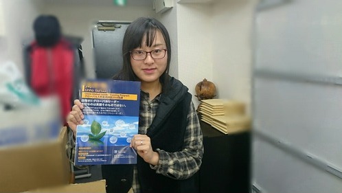 王　艶晴（オウ　エンセイ）さんのインタビュー写真2