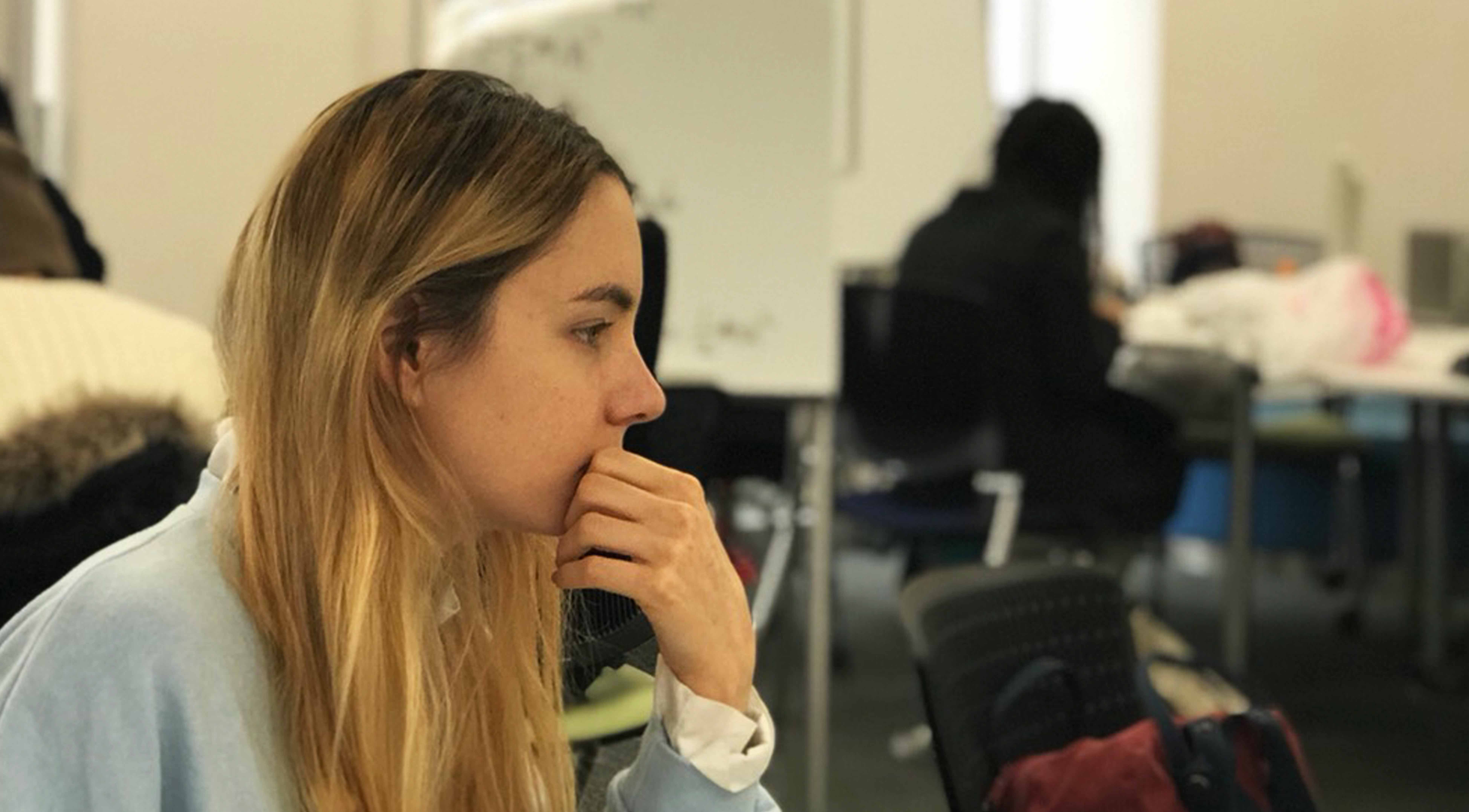 Plasman Emilieさんの仕事風景