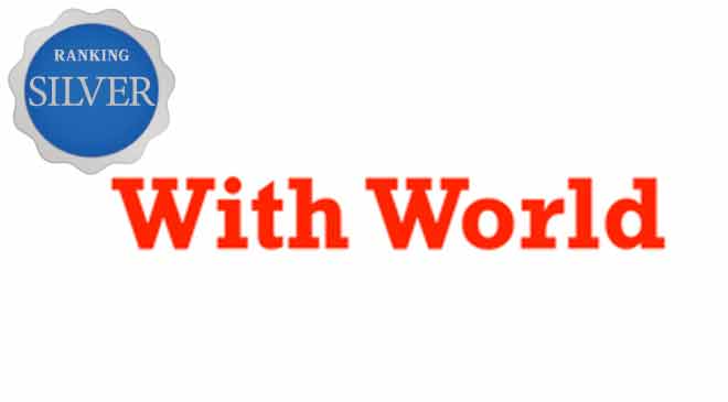 株式会社Ｗｉｔｈ　Ｗｏｒｌｄロゴ